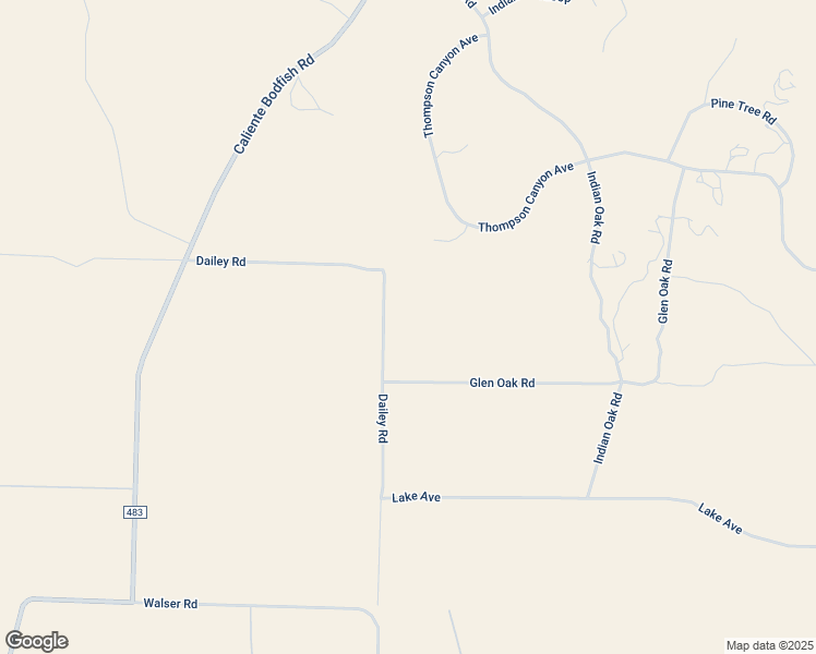 map of restaurants, bars, coffee shops, grocery stores, and more near Sample Avenue in Kern County