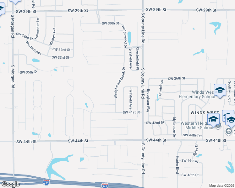 map of restaurants, bars, coffee shops, grocery stores, and more near 8720 Southwest 40th Street in Oklahoma City