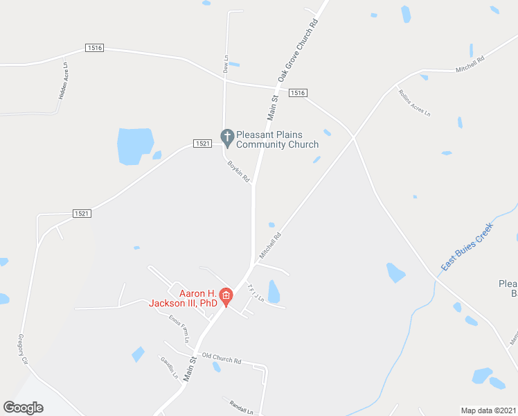 map of restaurants, bars, coffee shops, grocery stores, and more near 1434 Main Street in Lillington