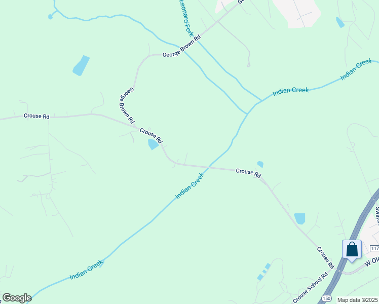 map of restaurants, bars, coffee shops, grocery stores, and more near 4496 Crouse Road in Crouse