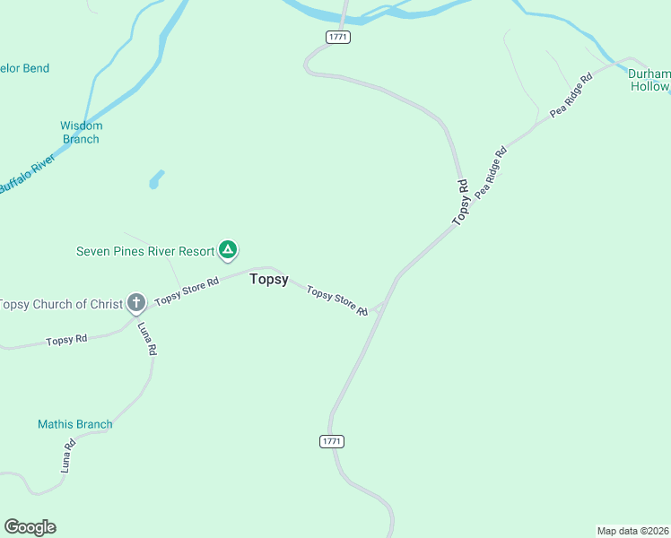 map of restaurants, bars, coffee shops, grocery stores, and more near 1012 Topsy Store Road in Waynesboro