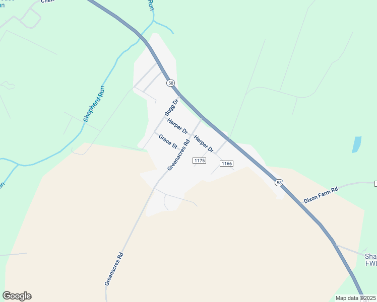 map of restaurants, bars, coffee shops, grocery stores, and more near 173 Greenacres Road in Snow Hill