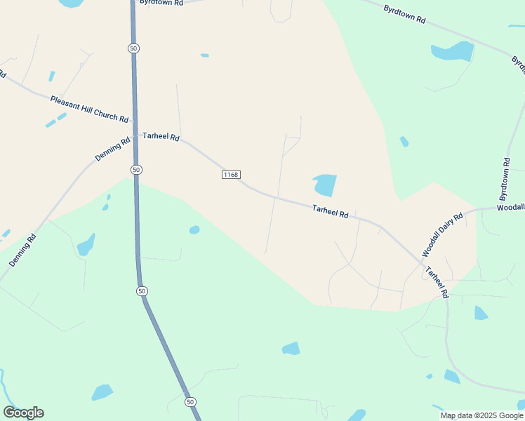 map of restaurants, bars, coffee shops, grocery stores, and more near 50 Heatherstone Court in Benson