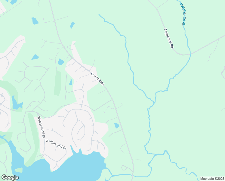 map of restaurants, bars, coffee shops, grocery stores, and more near 4825 Cox Mill Road in Sanford