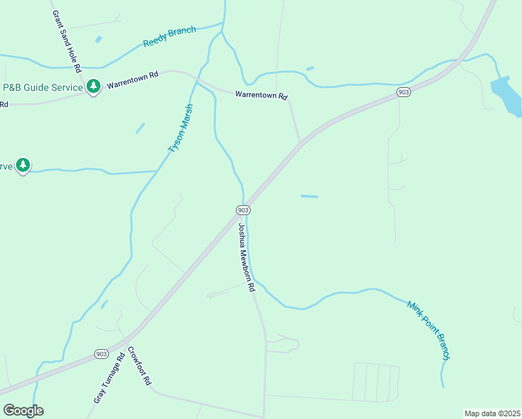 map of restaurants, bars, coffee shops, grocery stores, and more near 2581 North Carolina 903 in Snow Hill
