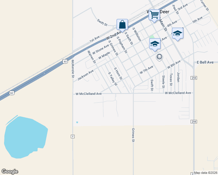 map of restaurants, bars, coffee shops, grocery stores, and more near 522 Warren St in White Deer