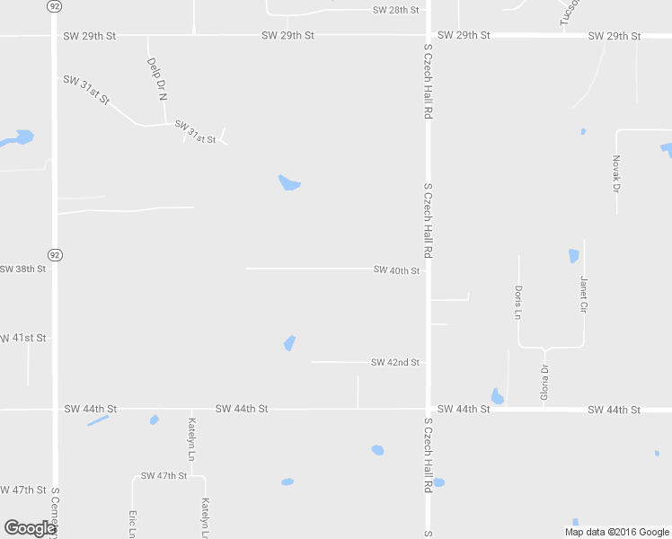 map of restaurants, bars, coffee shops, grocery stores, and more near 11012 Southwest 40th Street in Yukon