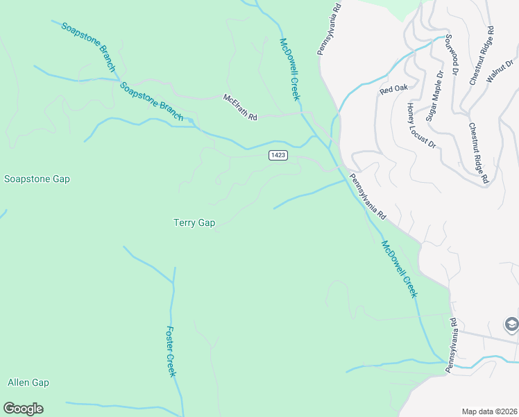 map of restaurants, bars, coffee shops, grocery stores, and more near 281 Judson Ridge Road in Arden