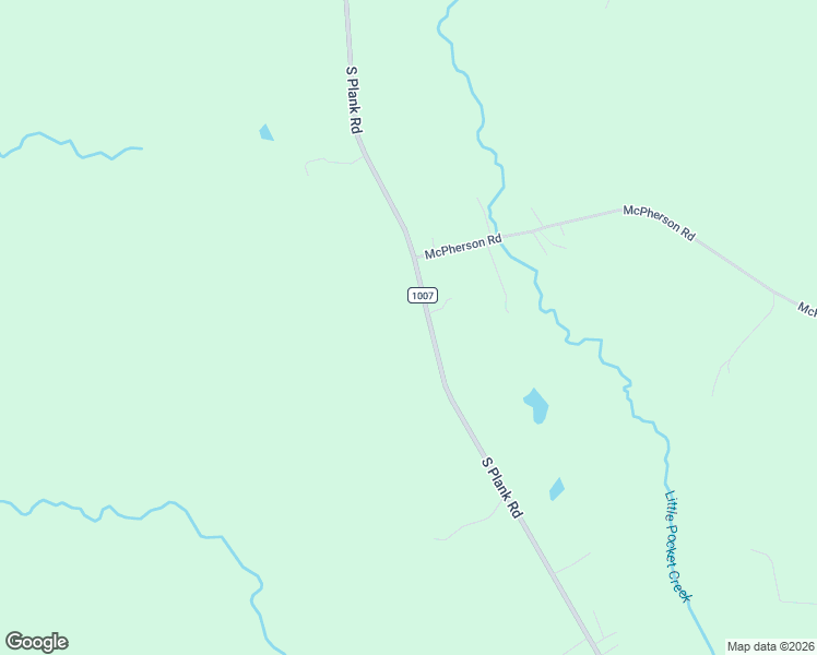 map of restaurants, bars, coffee shops, grocery stores, and more near 3125 South Plank Road in Sanford