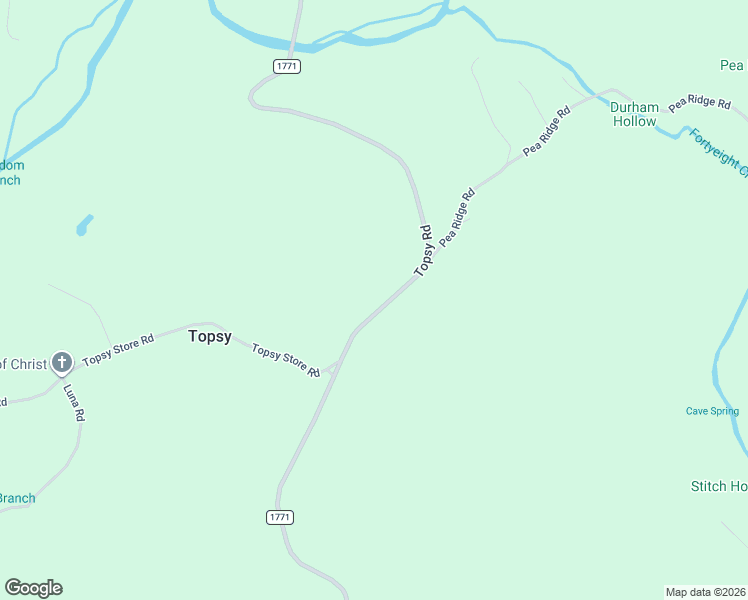 map of restaurants, bars, coffee shops, grocery stores, and more near in Topsy