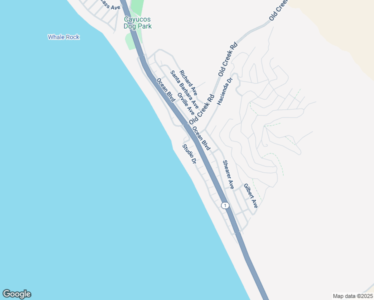 Studio Drive, Cayucos CA Walk Score