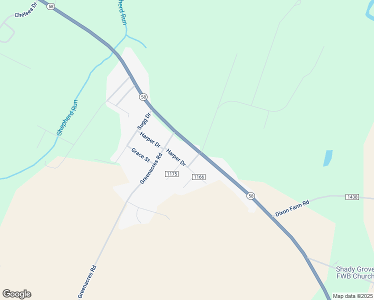 map of restaurants, bars, coffee shops, grocery stores, and more near 1616 North Carolina Highway 58 in Snow Hill