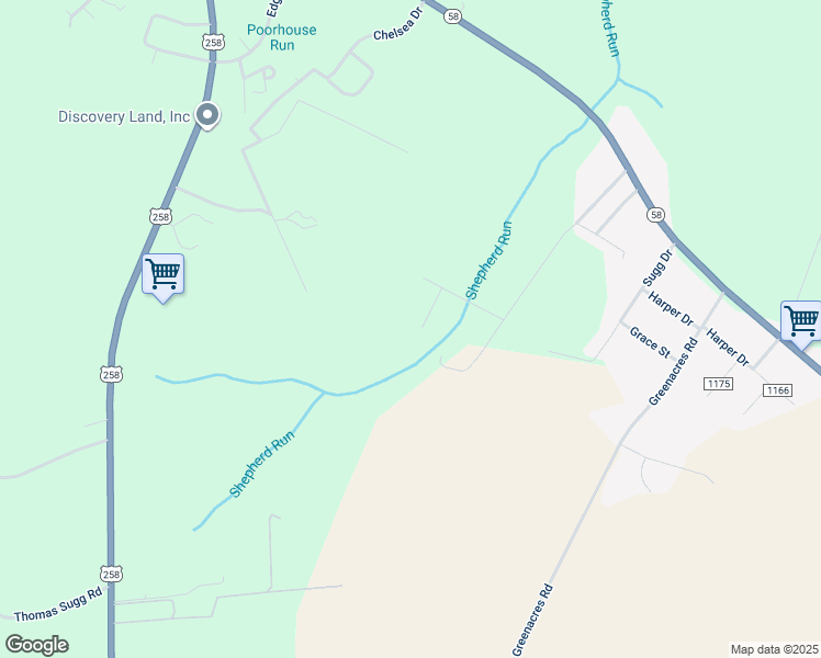 map of restaurants, bars, coffee shops, grocery stores, and more near 119 Maple Leaf Ln in Snow Hill