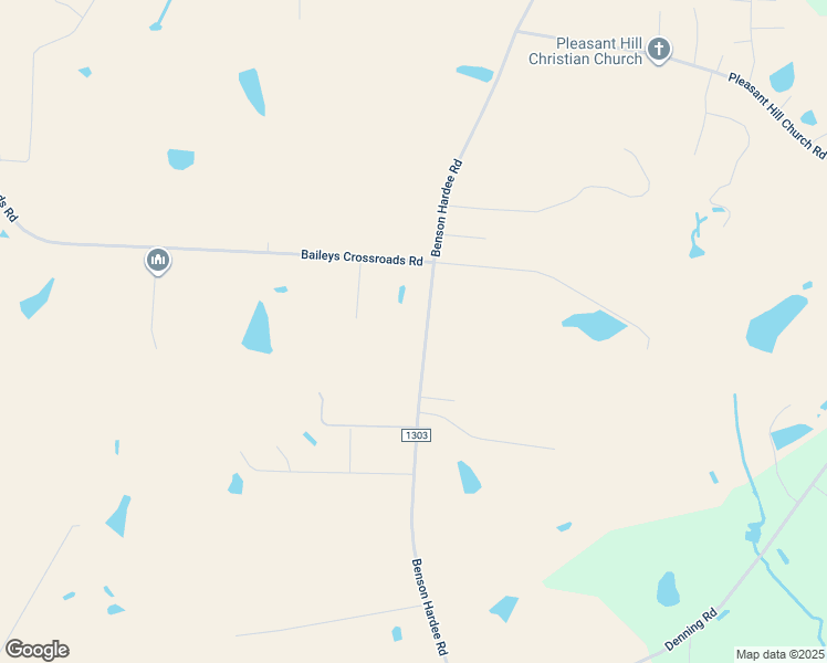map of restaurants, bars, coffee shops, grocery stores, and more near 2891 Benson Hardee Road in Benson