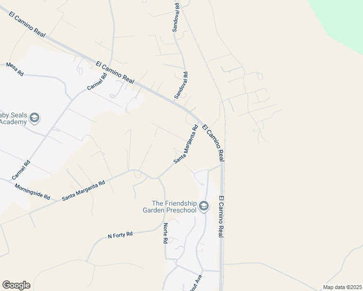 map of restaurants, bars, coffee shops, grocery stores, and more near 14920 Round Mountain Heights in Atascadero