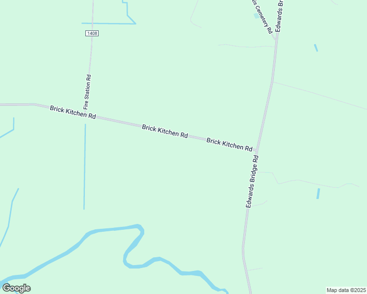 map of restaurants, bars, coffee shops, grocery stores, and more near Brick Kitchen Road in Greene County