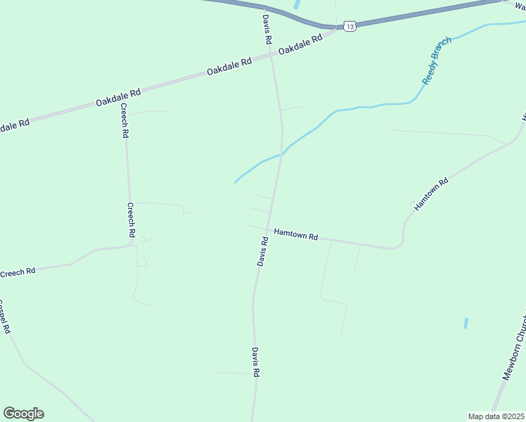 map of restaurants, bars, coffee shops, grocery stores, and more near Sims Drive in Greene County
