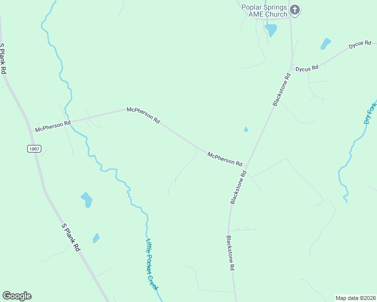 map of restaurants, bars, coffee shops, grocery stores, and more near 261 McPherson Road in Sanford