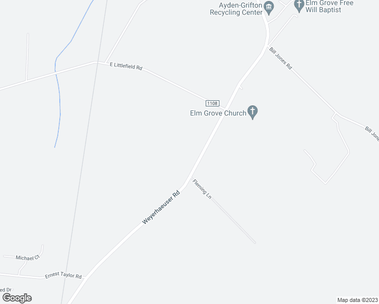 map of restaurants, bars, coffee shops, grocery stores, and more near 5488 Weyerhaeuser Road in Ayden