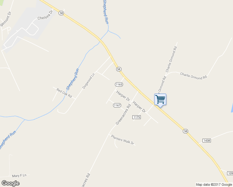 map of restaurants, bars, coffee shops, grocery stores, and more near 145 Sugg Drive in Snow Hill