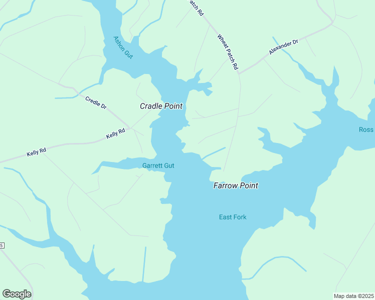 map of restaurants, bars, coffee shops, grocery stores, and more near 195 Glory Lane in Belhaven