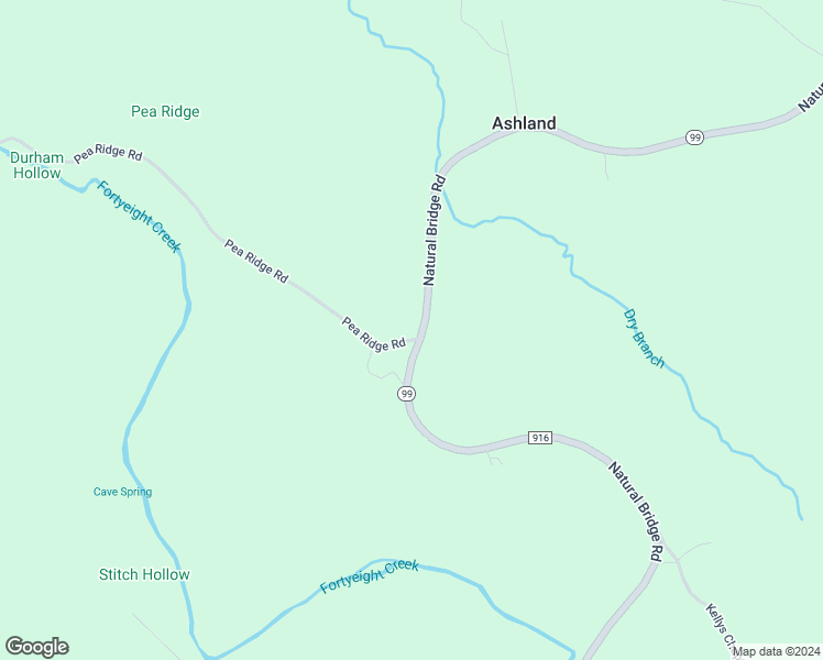 map of restaurants, bars, coffee shops, grocery stores, and more near 3301 Natural Bridge Road in Waynesboro