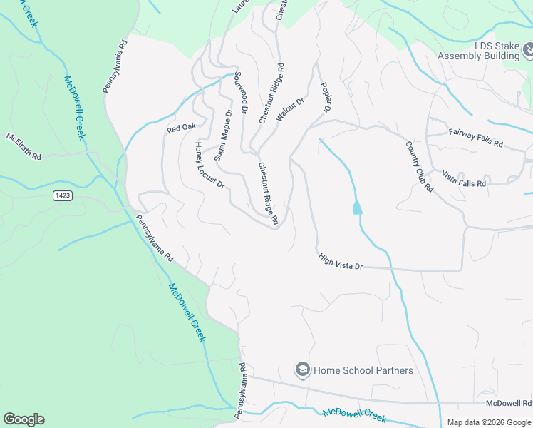 map of restaurants, bars, coffee shops, grocery stores, and more near 11 Chestnut Ridge Road in Mills River