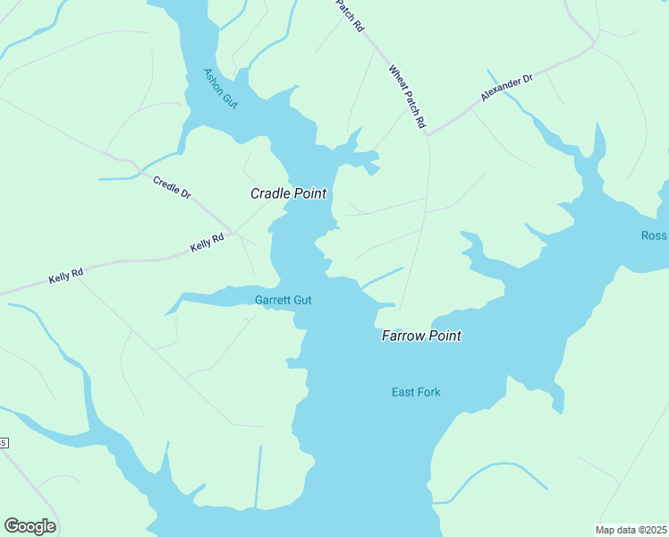 map of restaurants, bars, coffee shops, grocery stores, and more near 195 Glory Lane in Belhaven