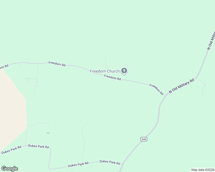 map of restaurants, bars, coffee shops, grocery stores, and more near 233 Freedom Road in Mount Pleasant