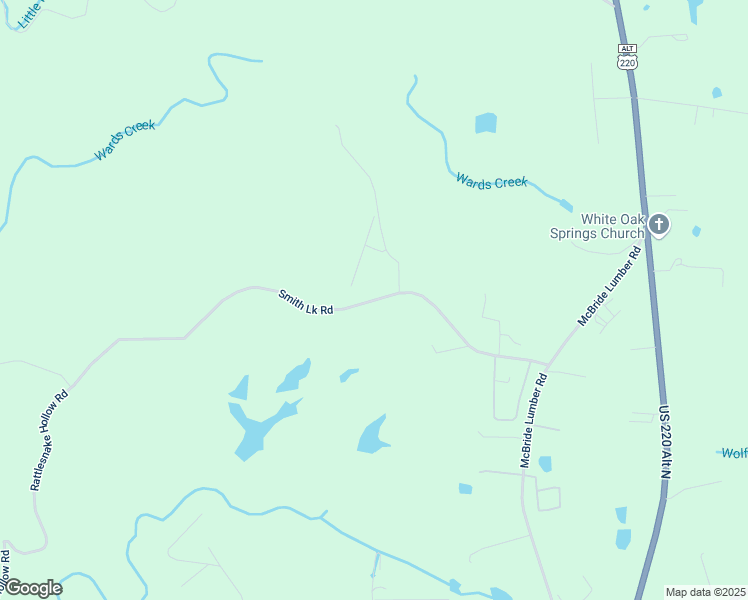 map of restaurants, bars, coffee shops, grocery stores, and more near Smith Lake Road in Montgomery County