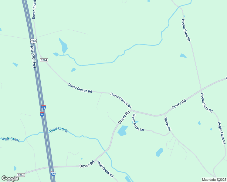 map of restaurants, bars, coffee shops, grocery stores, and more near 563 Dover Church Road in Star