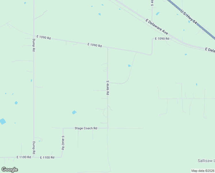 map of restaurants, bars, coffee shops, grocery stores, and more near Sallisaw View Drive in Sallisaw