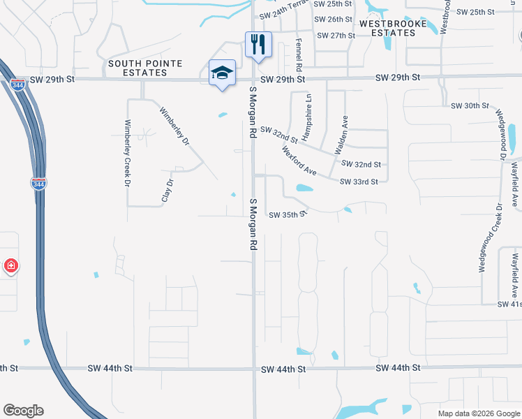 map of restaurants, bars, coffee shops, grocery stores, and more near 3537 Walden Estates Drive in Oklahoma City
