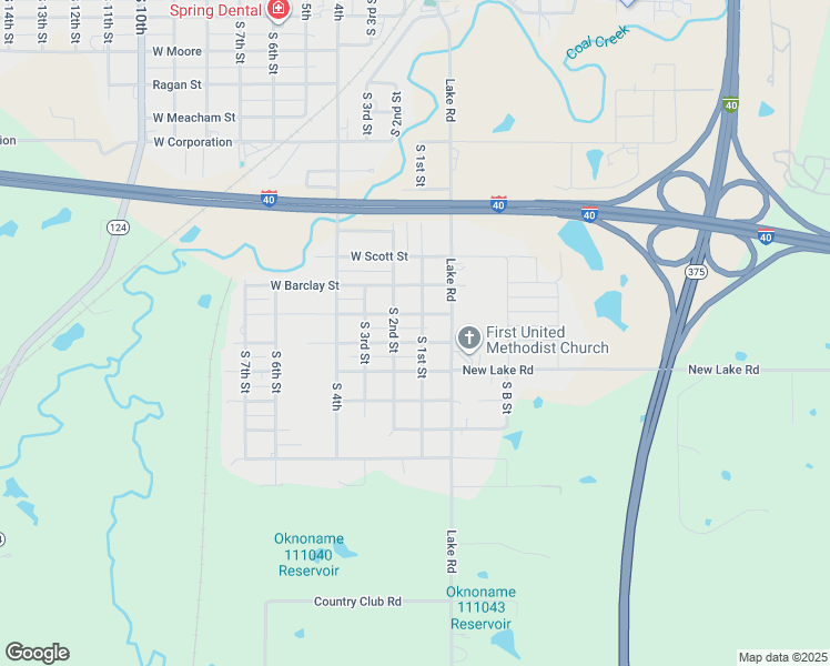 102 West Jefferson Street, Henryetta OK Walk Score