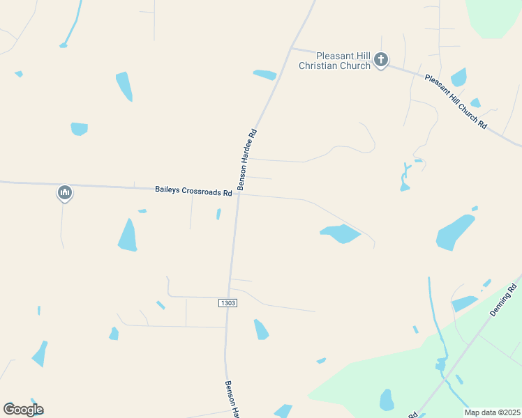 map of restaurants, bars, coffee shops, grocery stores, and more near 3020 Benson Hardee Road in Benson