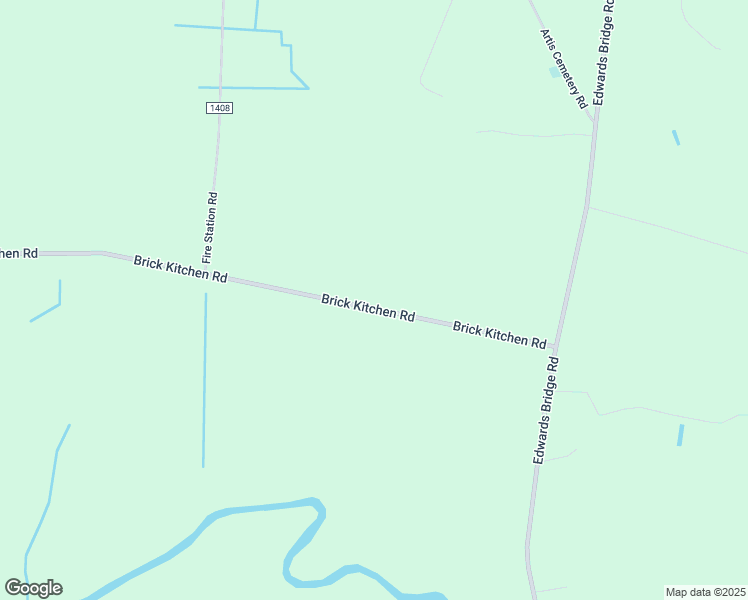 map of restaurants, bars, coffee shops, grocery stores, and more near Brick Kitchen Road in Greene County