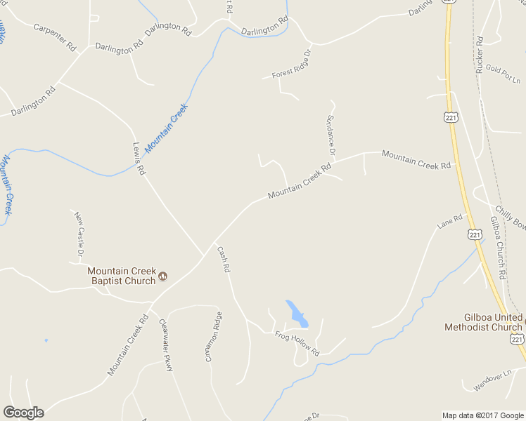 map of restaurants, bars, coffee shops, grocery stores, and more near 461 Mountain Creek Road in Rutherfordton