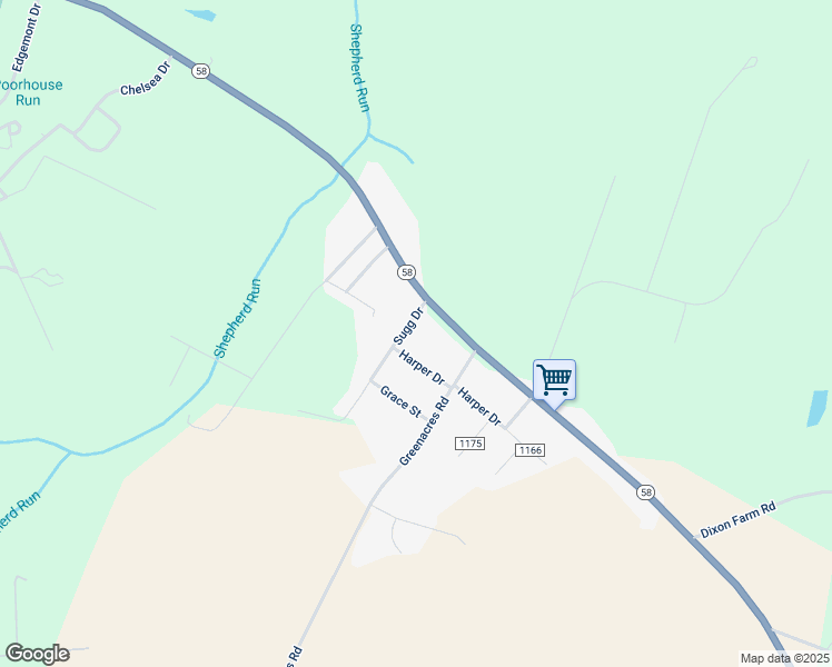 map of restaurants, bars, coffee shops, grocery stores, and more near 77 Sugg Drive in Snow Hill