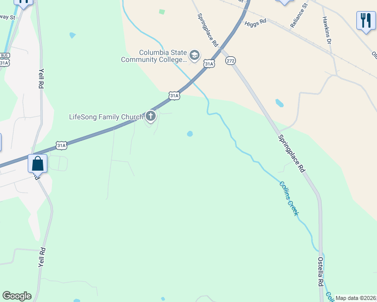 map of restaurants, bars, coffee shops, grocery stores, and more near in Lewisburg