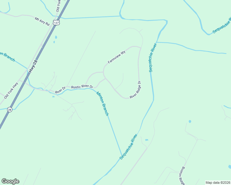 map of restaurants, bars, coffee shops, grocery stores, and more near 172 River Drive in Dunlap