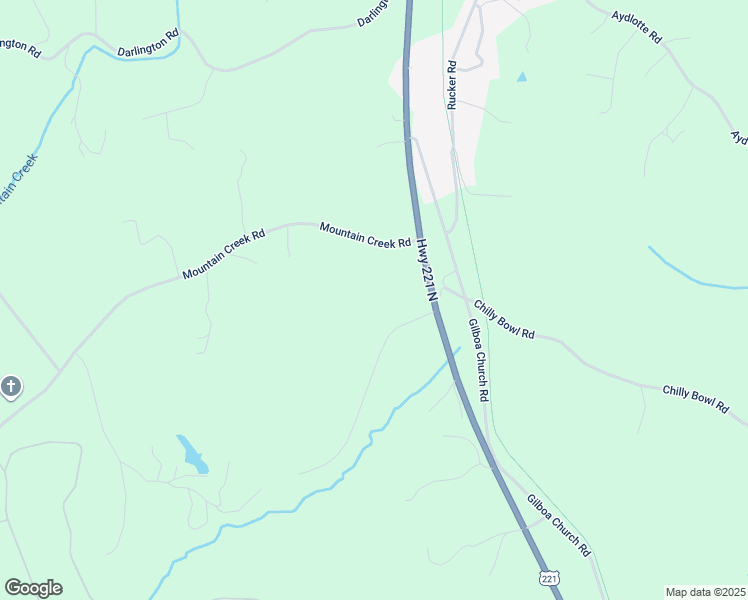 map of restaurants, bars, coffee shops, grocery stores, and more near 119 Mountain Creek Road in Rutherfordton