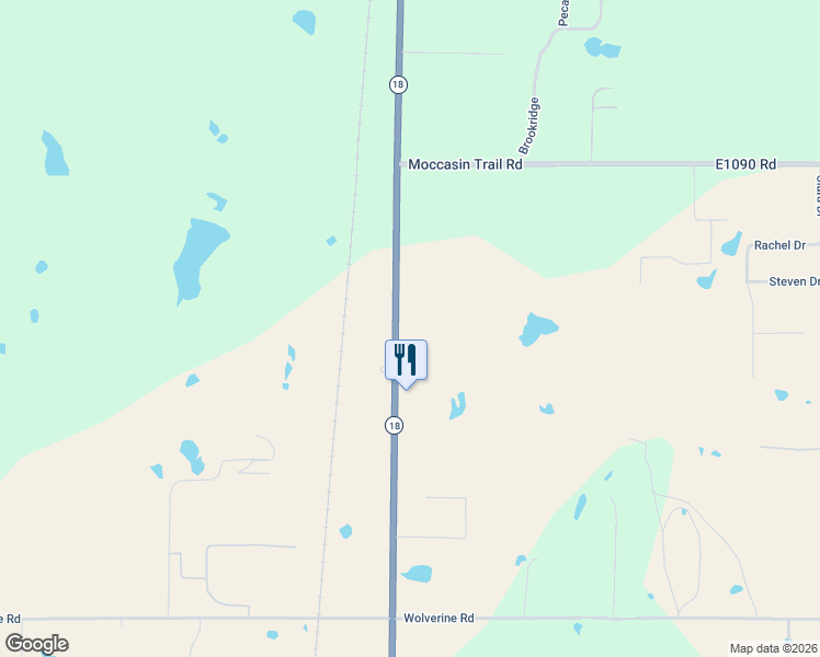 map of restaurants, bars, coffee shops, grocery stores, and more near 9204-9698 North Harrison Avenue in Shawnee