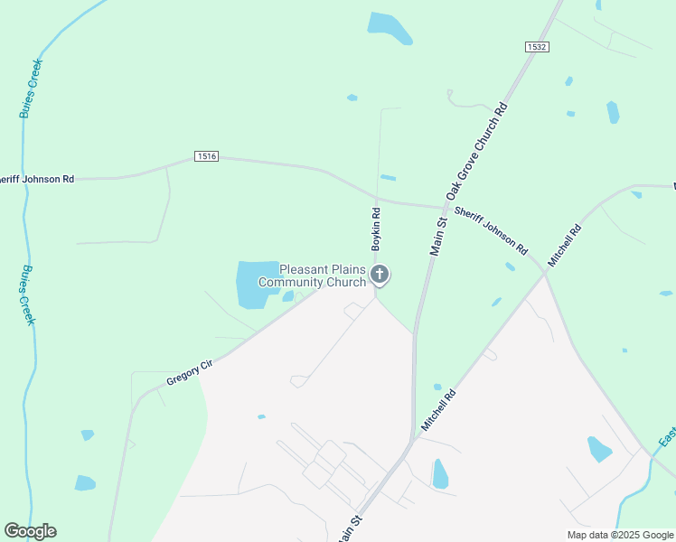 map of restaurants, bars, coffee shops, grocery stores, and more near 1581 Gregory Circle in Lillington