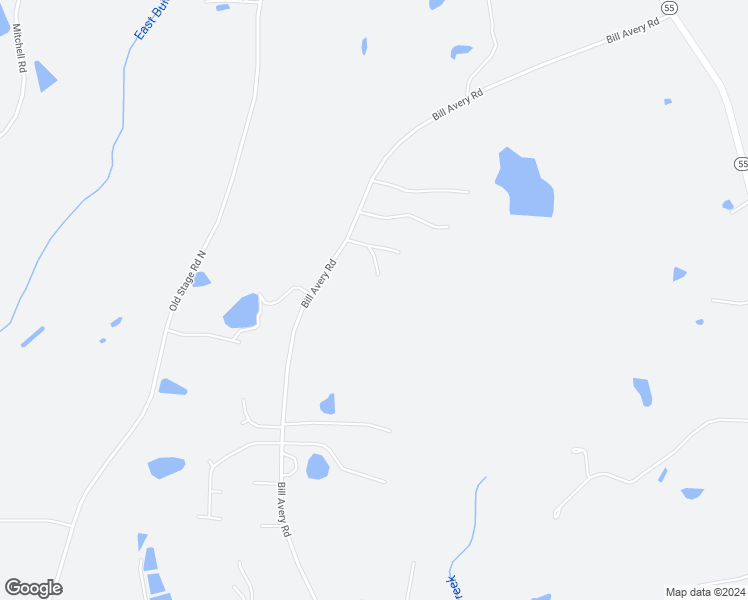 map of restaurants, bars, coffee shops, grocery stores, and more near 44 Hillbilly Lane in Coats