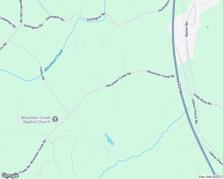 map of restaurants, bars, coffee shops, grocery stores, and more near 407 Mountain Creek Road in Rutherfordton