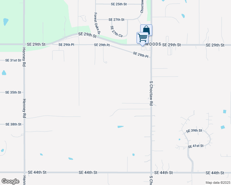 map of restaurants, bars, coffee shops, grocery stores, and more near 14701 Southeast 36th Street in Choctaw