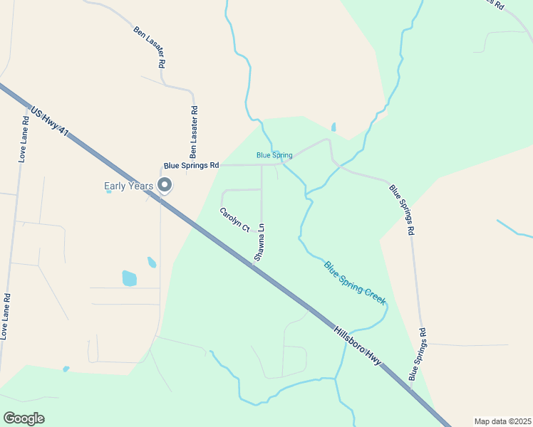 map of restaurants, bars, coffee shops, grocery stores, and more near 186 Shawna Lane in Hillsboro