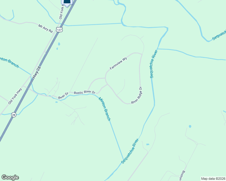 map of restaurants, bars, coffee shops, grocery stores, and more near 172 River Drive in Dunlap