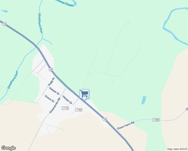 map of restaurants, bars, coffee shops, grocery stores, and more near 260 Charlie Ormond Road in Snow Hill