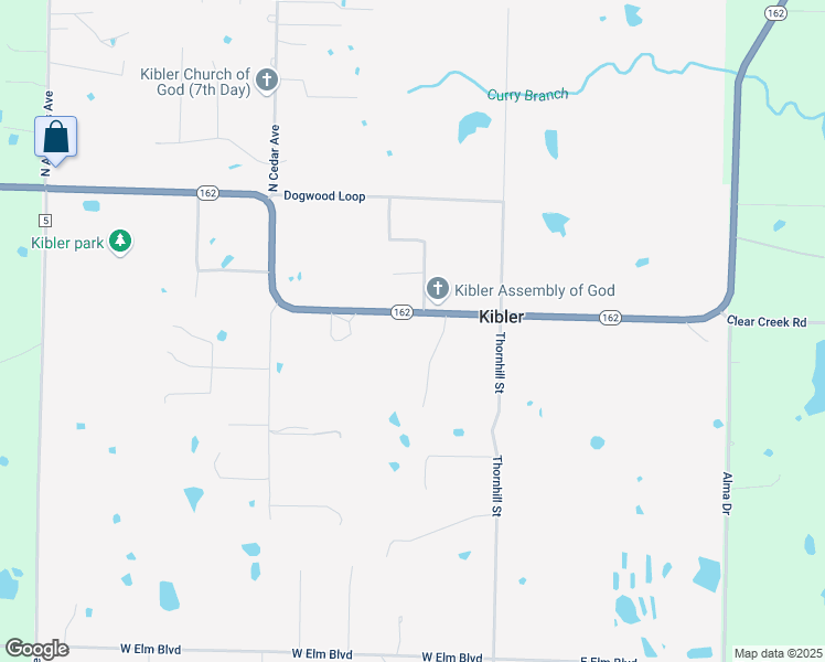 map of restaurants, bars, coffee shops, grocery stores, and more near 136 West Kibler Highway in Van Buren